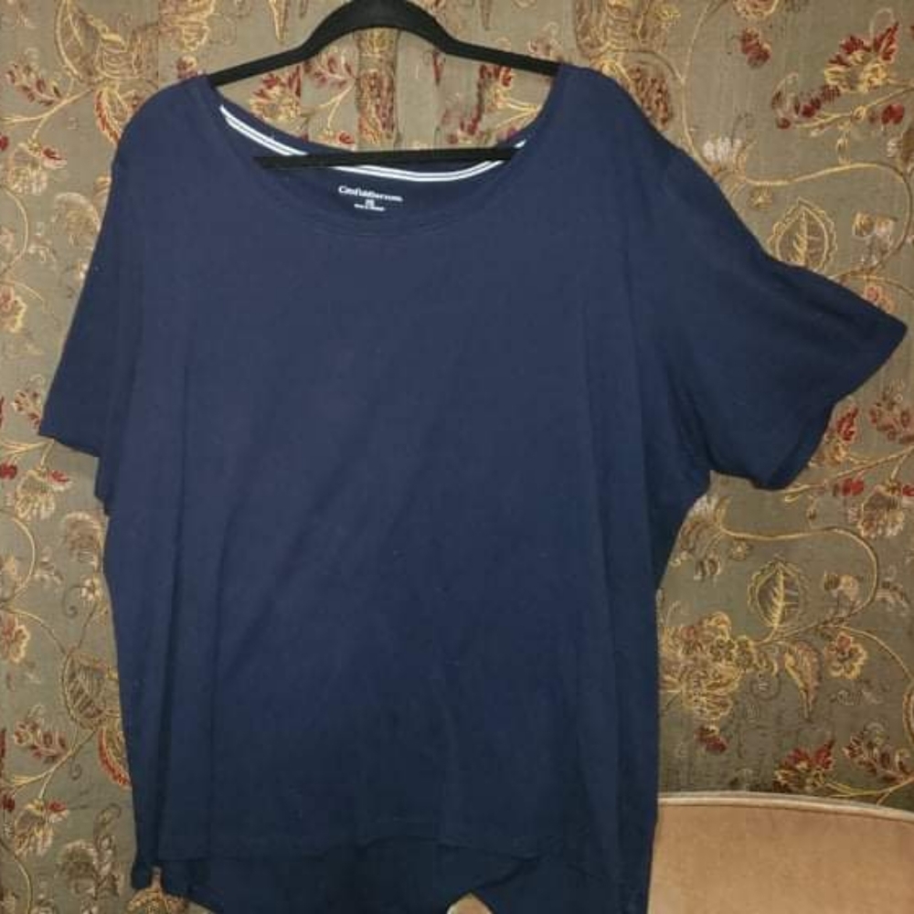 Croft & Barrow, navy, size 3X